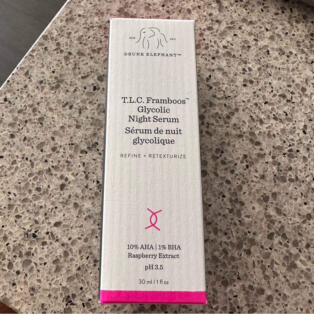 Drunk Elephant TLC Framboos Glycolic Night Serum